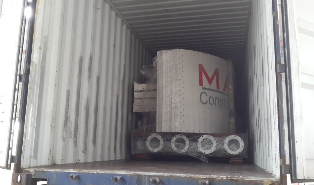 silo load in container