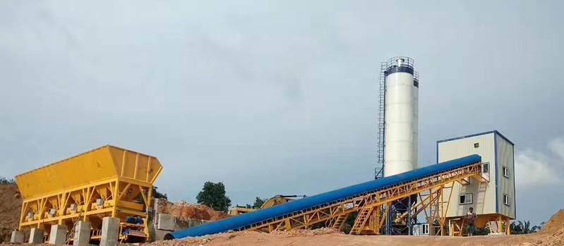 120m3/hr batching plant in Philippines